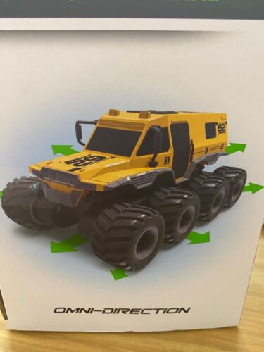 KB KAIBO R/C 8WD Amphibious Monster Truck Off road Waterproof 1/12(NIB)(BLACK)