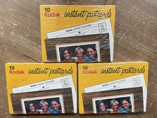 3 10-Packs NOS Vintage 1981 KODAK Instant Postcards Sealed