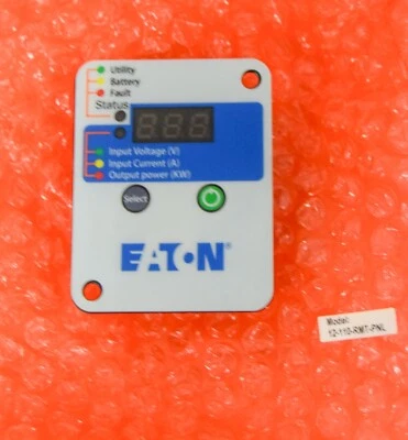 Eaton 12-110-RMT-PNL Bussman Series Inverter Control Panel(S3-0)