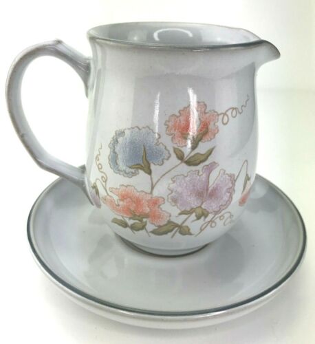 DENBY ENCORE - Milk Jug and Saucer Set - Excellent Condition - Now Discontinued