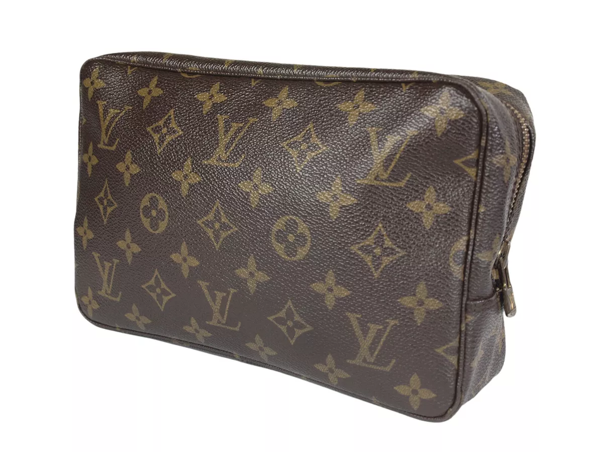 Vintage LOUIS VUITTON Monogram Trousse 23 Cosmetic Pouch Clutch