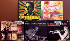 5 CD JAZZ LOT - SERGIO MENDEZ/WES MONTGOMERY/MILES DAVIS/OSCAR HERNANDEZ - CDS