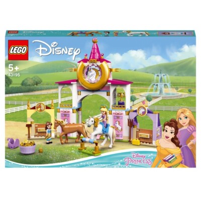 LEGO Belle & Rapunzel's Royal Stables Set 43195 Disney Neu & Versiegelt KOSTENLOSER VERSAND