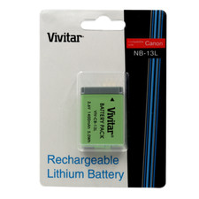 Vivitar Replacement Battery NB 13L for Canon PowerShot SX730 HS Digital Camera
