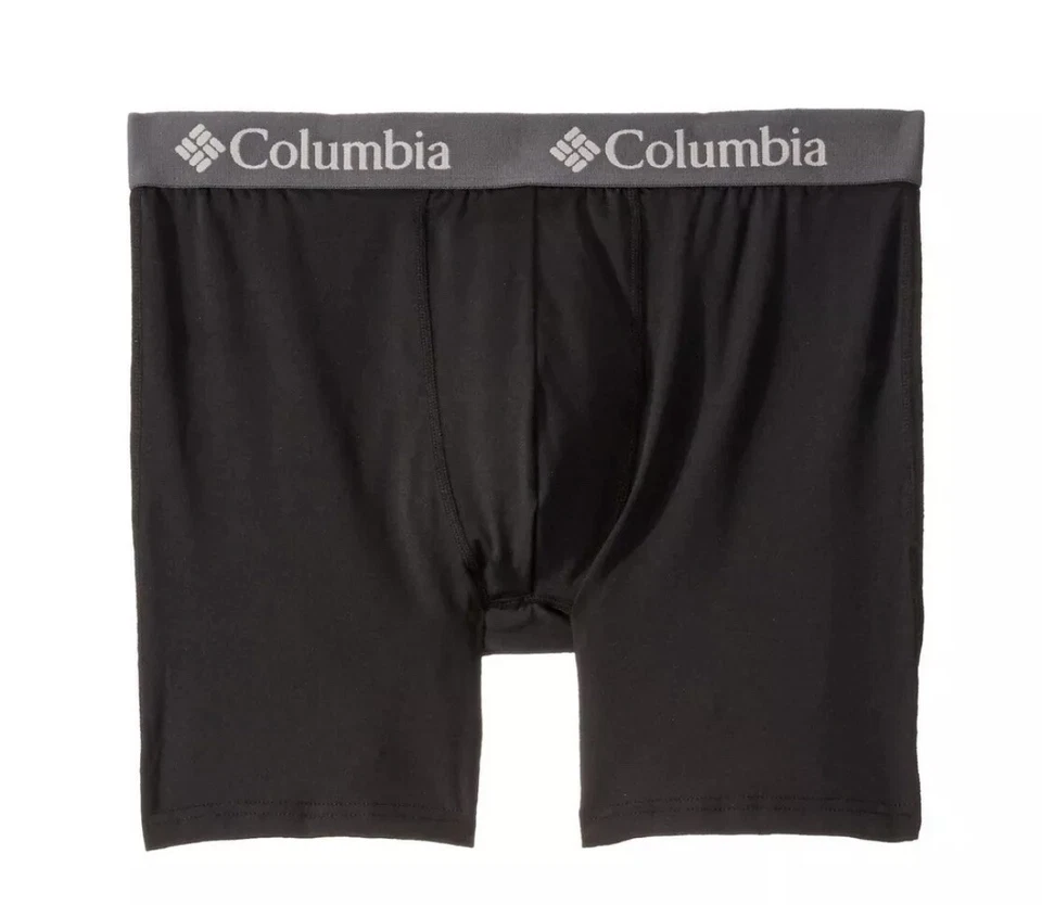 Columbia Men's High Performance Stretch 3 Pack Boxer Briefs Black - NWT - Medium - Image 3 of 4