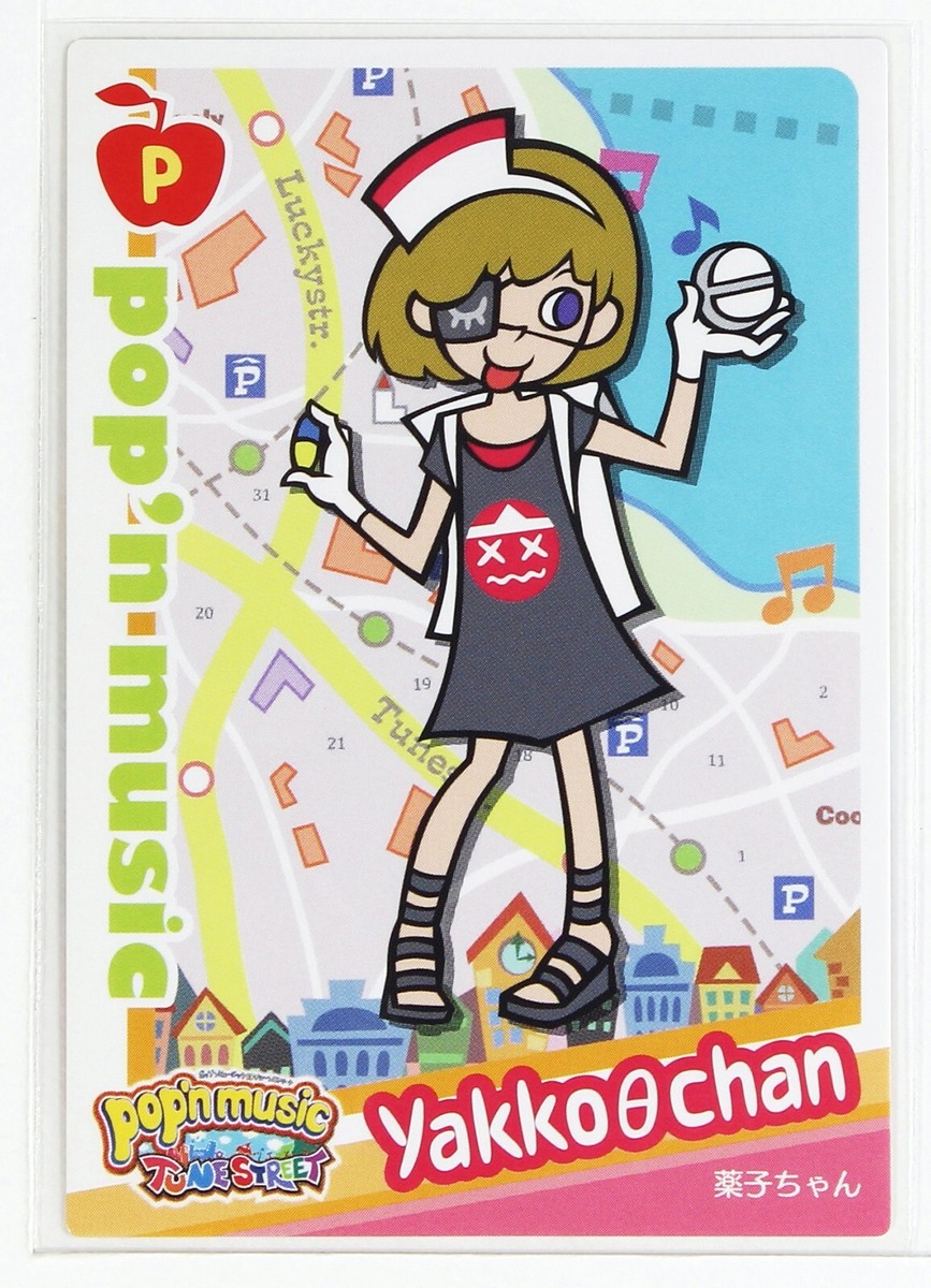 Pop'n Music Card PD19N055 Yakko chan KONAMI Japan Game
