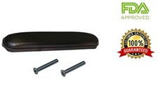 Apoyabrazos acolchado de longitud completa negro 14" de largo (1)