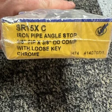 5-pack Brasscraft Sr15xc Multi Turn Stop With Loose Key.