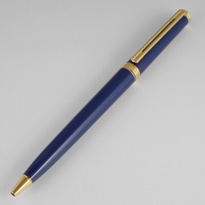 Montblanc Noblesse Oblige Blue GT Ballpoint Pen (Blue Ink) FREE