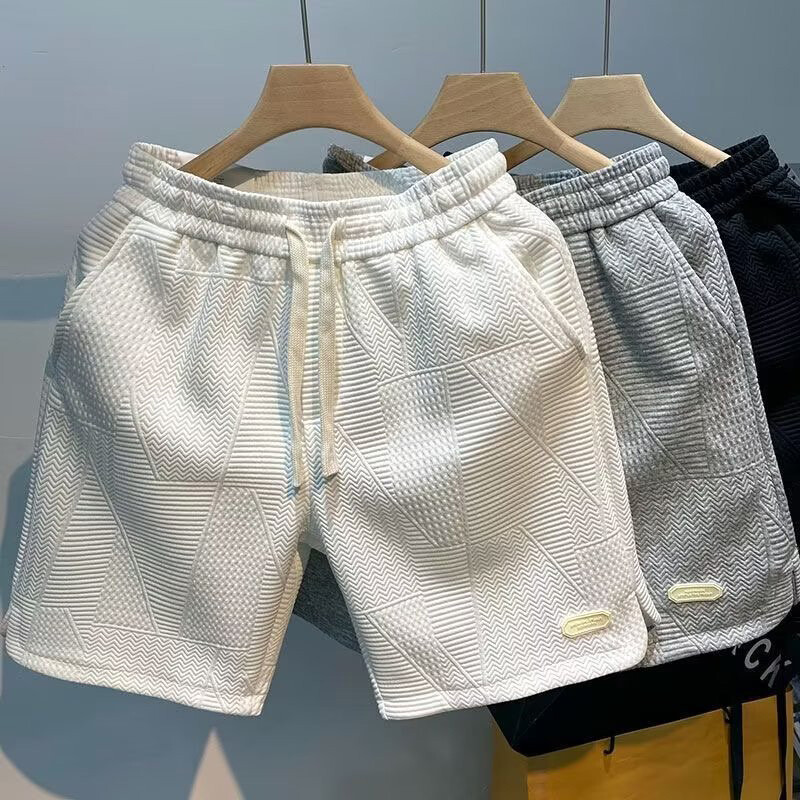 Men Summer Running Shorts Jogging Short Pants Drawstring Loose Gym Sports  Shorts