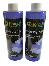 FloraLife Smither Oasis Quick Dip 100 Instant Hydrating Treatment 16 oz, Floral