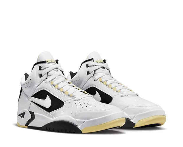新品、未使用 Nike Air Flight 30cm Nike Air Flight Lite Mid DV0824 100 White/White-Lemon-Black