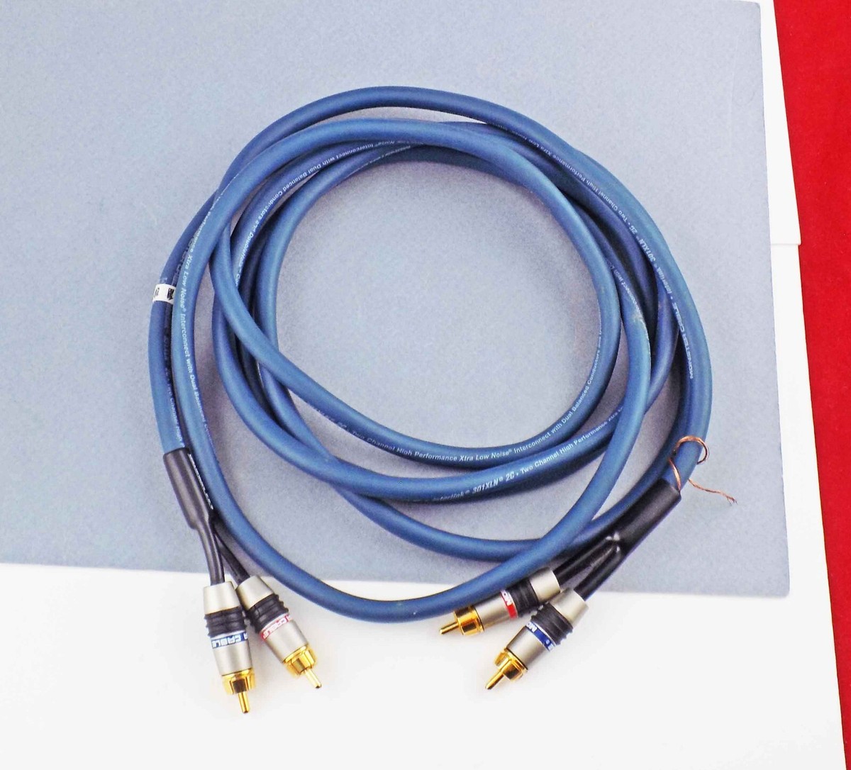 Interlink 301XLN 2C RCA Stereo Audio Monster Cable 10 feet Auto