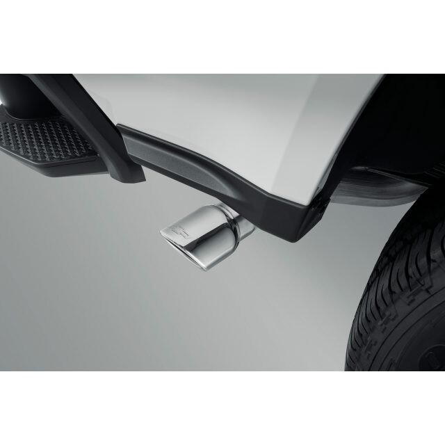 2023-2024 Chevrolet Colorado 2.7L Chrome Exhaust Tip 84894460 w