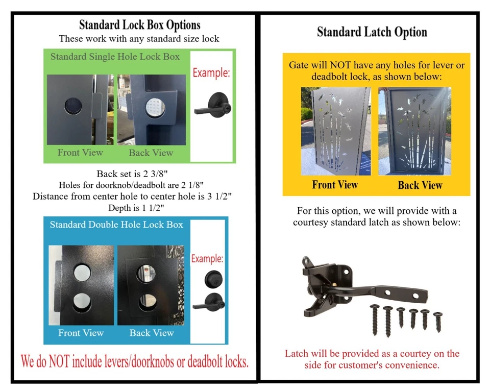 Contemporary modern metal gate, Modern Metal Gate, Custom size Art Pedestrian - Image 4 of 4