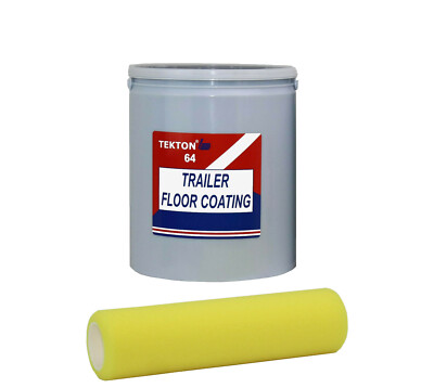 Trailer Floor Coating Textured Finish Water-Resistant Enclosed Trailer Floor 
