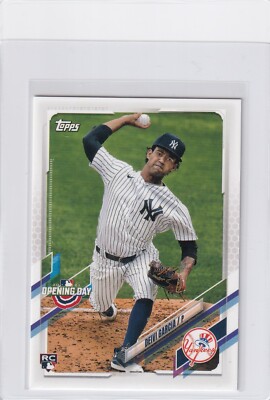 2021 TOPPS OPENING DAY RC DEIVI GARCIA NEW YORK YANKEES (QTY AVAILABLE) B6474