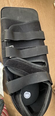 BraceAbility Men's Post-Op Shoe Black Size XL Item # 10A11
