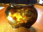 RARE Aurelian Weller Cabinet Pillow Vase Signed by EA (Elizabeth Ayres)