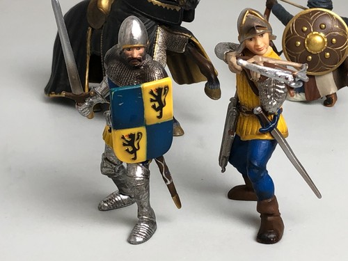 Vintage Schliech figures Soldiers knight horse warriors - Picture 10 of 15