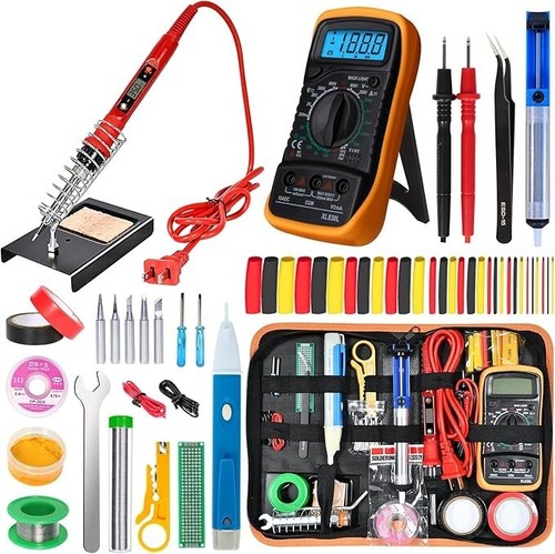 Soldering Iron Kit Digital Soldering Gun AdjustableTemperature Soldering Station