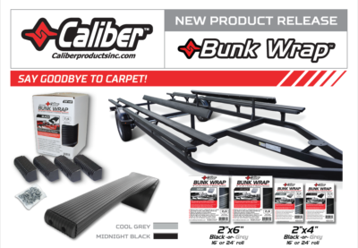 Caliber Bunk Wrap Kit 23050-BK, 16-ft Roll Of 2x4-in Bunk Wrap With Endcaps - View #2