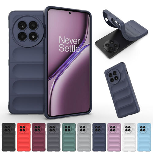 For OnePlus 13R 13 12 11R Shockproof Skin Feel Anti-slip Soft Rubber Back Case