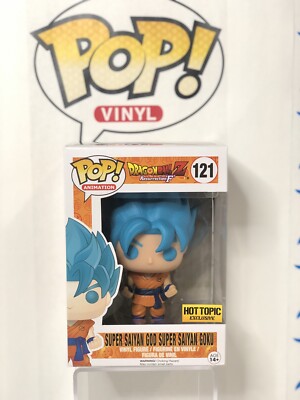Funko Pop Goku Super Saiyan God 121 - Dragon Ball Z Resurrection F