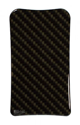 Tapis de réservoir carbone marron optique moto 3D protection de peinture auto... - Photo 1/4