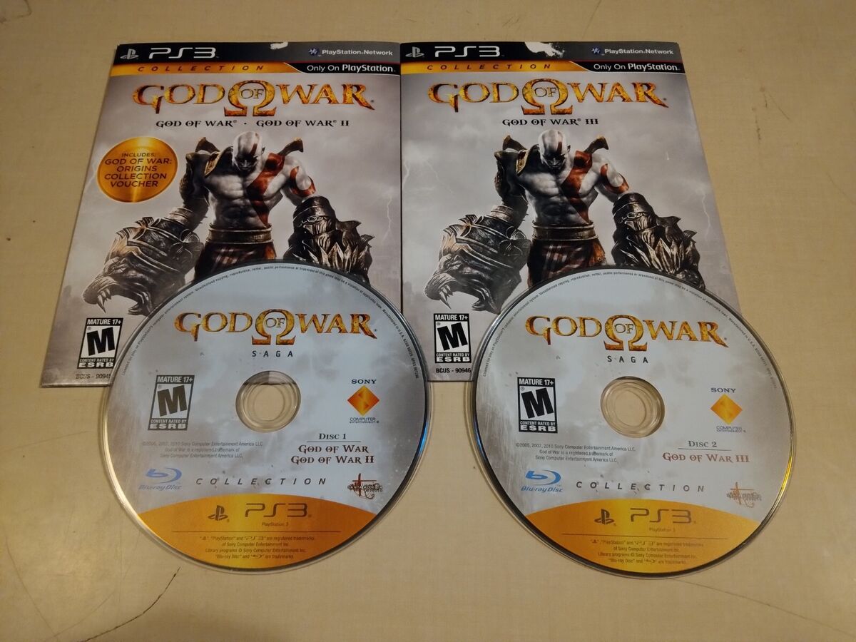  PS3 God of War: Saga Collection - 2 Disc : Sony Computer  Entertainme: Video Games