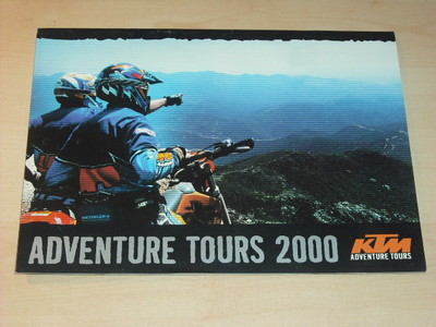 43492) KTM Adventure Tours Prospekt 2000