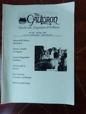 The Cauldron No156 Last Edition Published Michael Howard Witchcraft