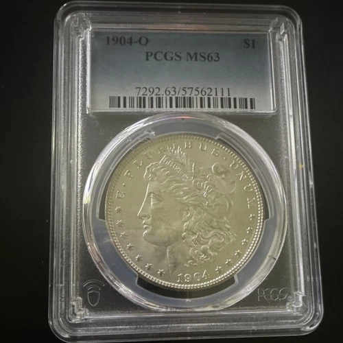 1904 Morgan Dollar Silver $1 Coin New Orleans PCGS MS63 Business Strike