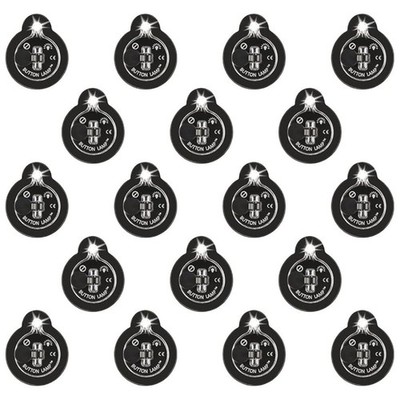 Panther Vision Button LAMP Adhesive LEDs Light Package  Lightweight, Ultra Sm...
