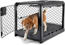 DIGGS Revol Collapsible Dog Crate with Wheels - Premium Portable Dog 1496LY1