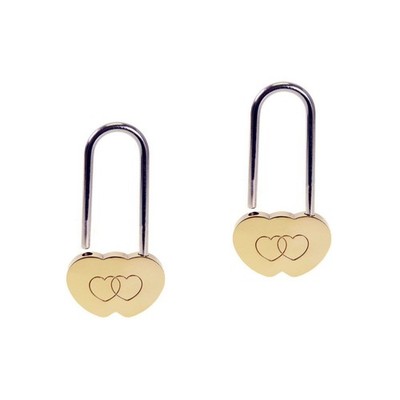  40mm Concentric Lock Tourist Scenic Area Wish Lock und Heart Lock