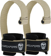 Weight Lifting Straps with Dowel - Wrist Straps for Weightlifting - Workout Dead
