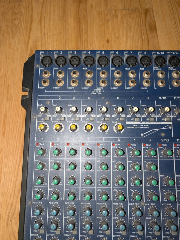 Yamaha MG166CX-USB Phantom Power Live Sound & Recording 16-Channel Mixer Works - Image 2 of 4