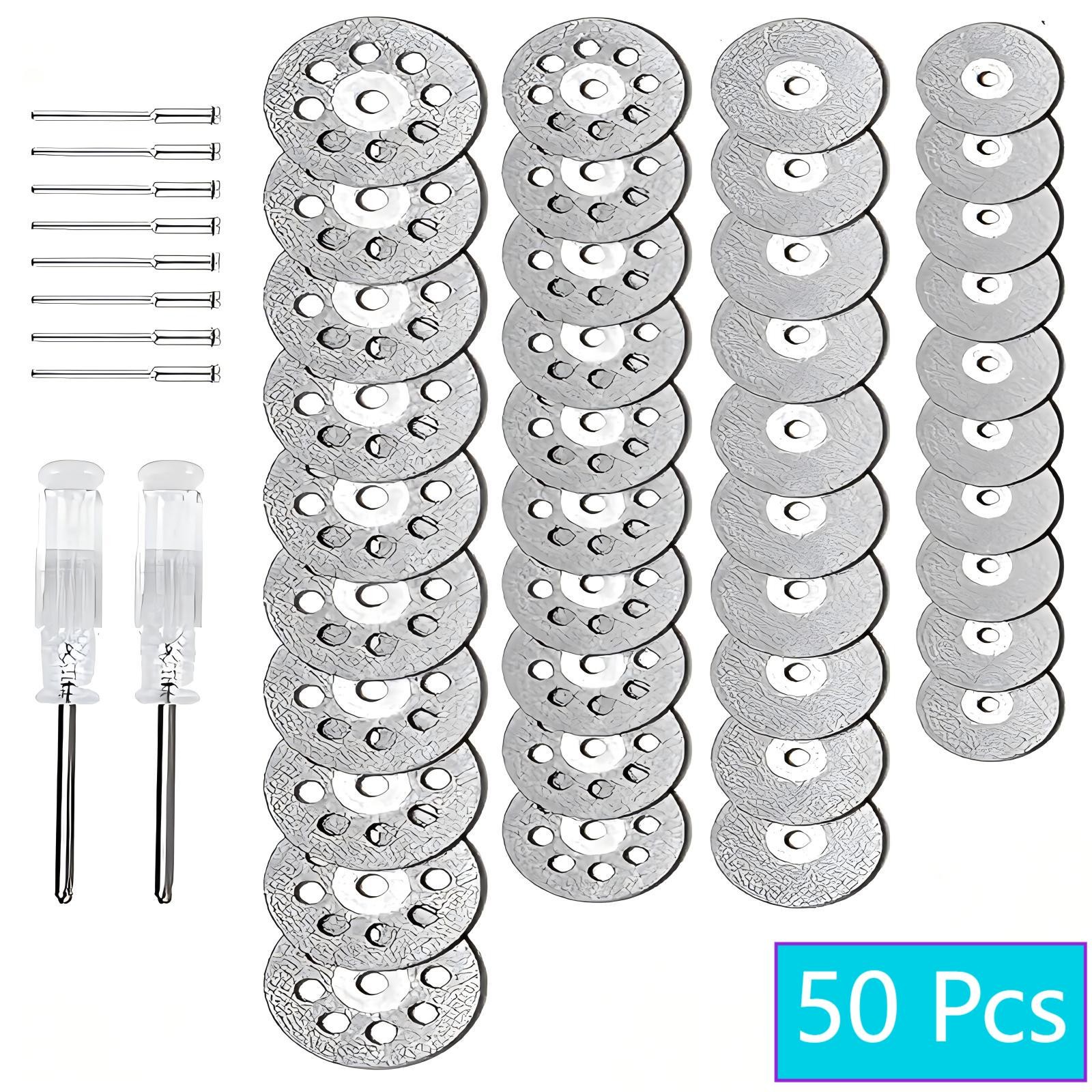 50 x Diamond Cutting Wheel For Dremel Rotary Tool Die Grinder Metal Cut Off Disc
