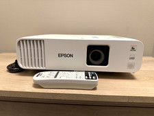 Epson PowerLite L200W 3LCD WXGA Laser Projector w/ Remote  Wireless 750-1000hr