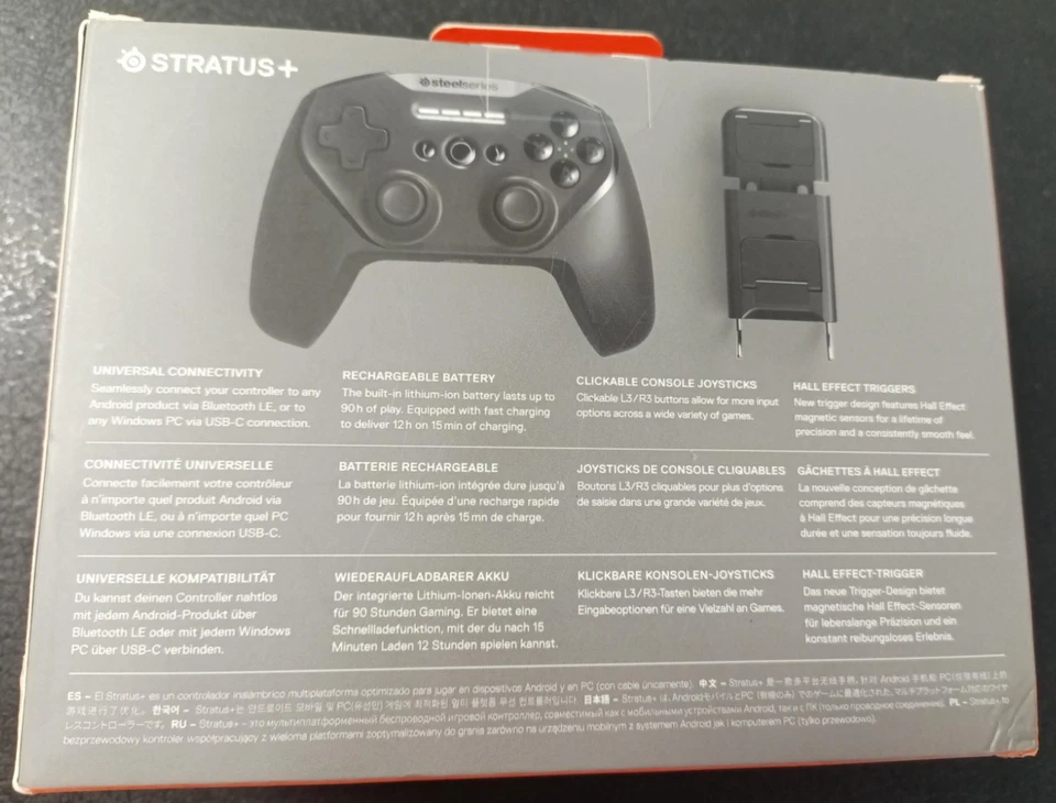 SteelSeries Stratus+ Bluetooth Gaming controller for Android & Windows - Image 2 of 3