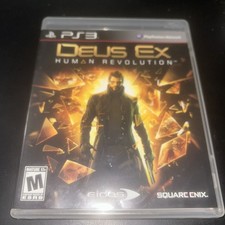 ✅🔥Deus Ex: Human Revolution (Sony PlayStation 3) PS3 Disc/ MANUAL CIB 🔥✅!