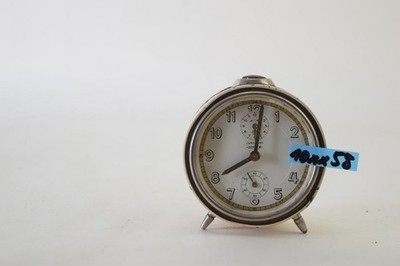 Alter Junghans BIVOX  Metallgehäuse Wecker  10xx58