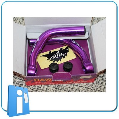 NOS Kupplungen BAR Ends MTB ONZA OZ-140 3DV Violett Aluminium Retro 140
