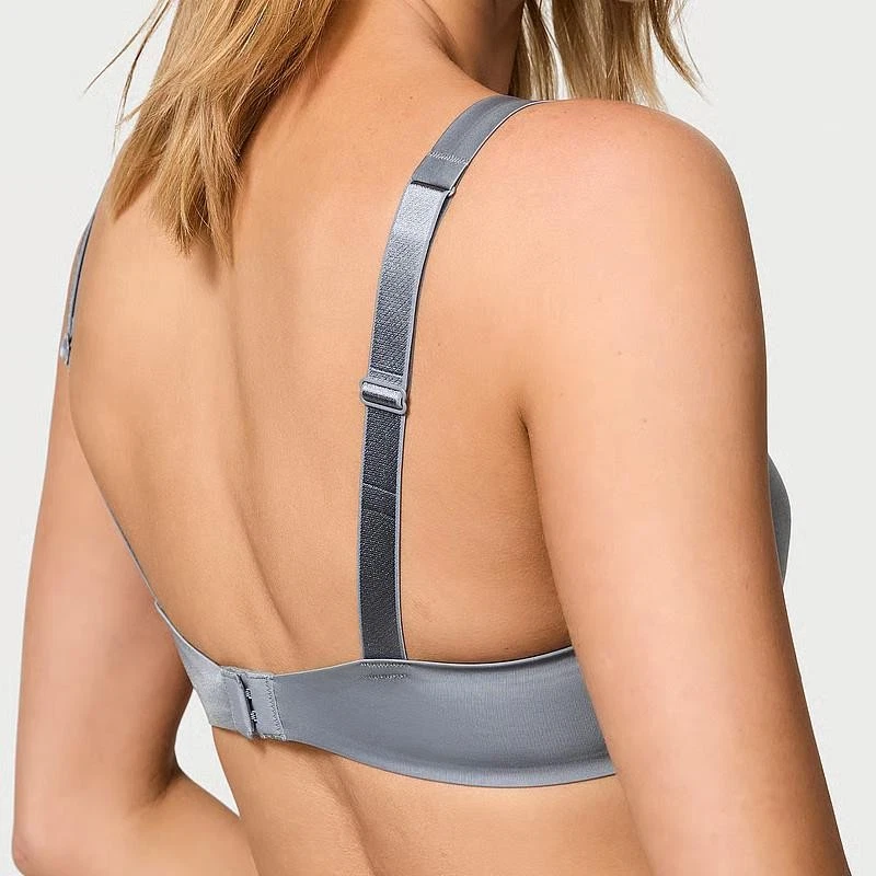 Sujetador push-up Victoria's Secret Bombshell Add-2 tazas brillo disperso 32A *Gris* NUEVO Foto 3 de 4