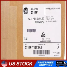 Brand New ALLEN BRADLEY 2711P-T12C4A8 FREE SHIPPING AB 2711P T12C4A8