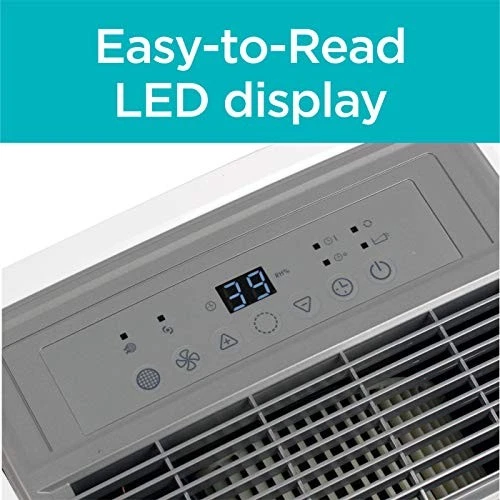 BLACK+DECKER 4500 Sq. Deshumidificador de pies para grandes espacios, BDT50WTB - BLANCO Foto 4 de 4