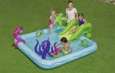 Bestway Play Centre Inflatable Pool with Slide Fantastic Aquarium