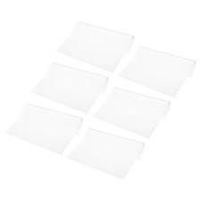 20 x Microfiber Cleaning Cloth 7" x 6" Soft for Camera Lens Eyeglasses White