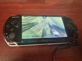 Sony PSP-3000 Black Handheld System with Charger Tested Working